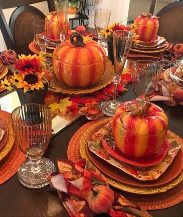 25 Most Trending Thanksgiving Table Setting Ideas | Munchkins Planet