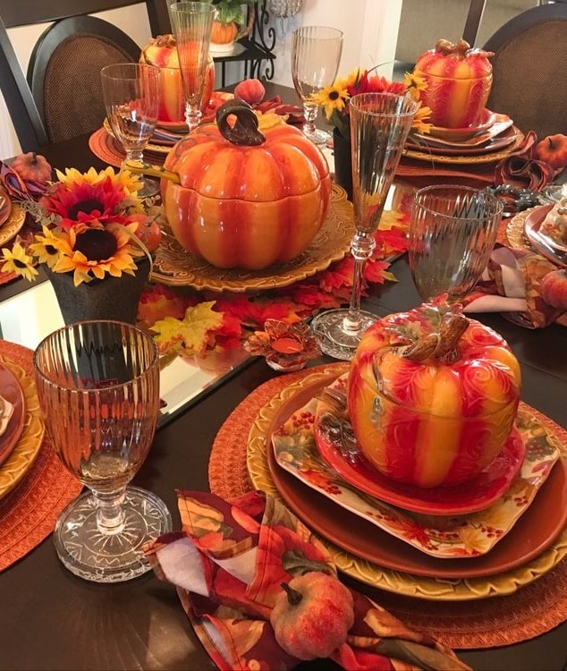 thanksgiving table setting ideas