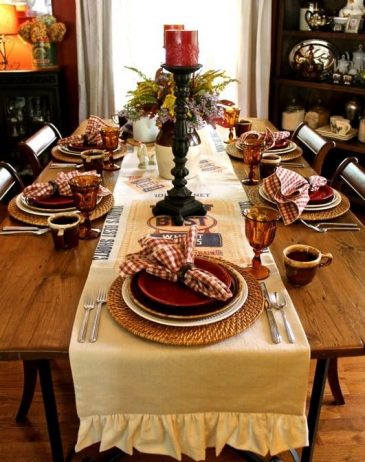 25 Most Trending Thanksgiving Table Setting Ideas | Munchkins Planet