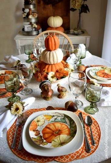 25 Most Trending Thanksgiving Table Setting Ideas | Munchkins Planet