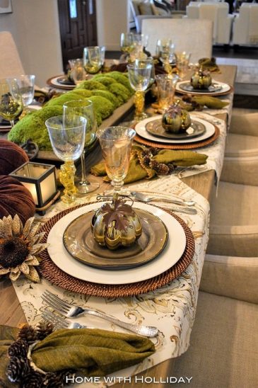 25 Most Trending Thanksgiving Table Setting Ideas | Munchkins Planet