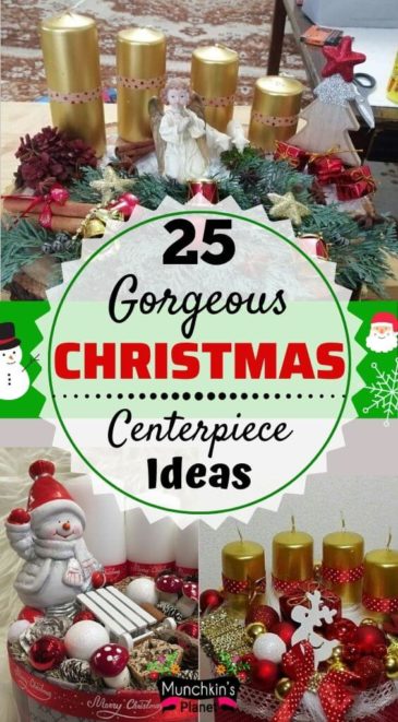 34 Stunning Christmas Table Centerpieces to Sparkle and Shine ...