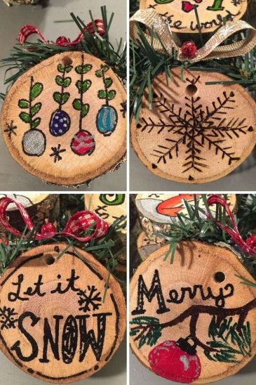 23 Easy DIY Christmas Ornaments Ideas | Munchkins Planet