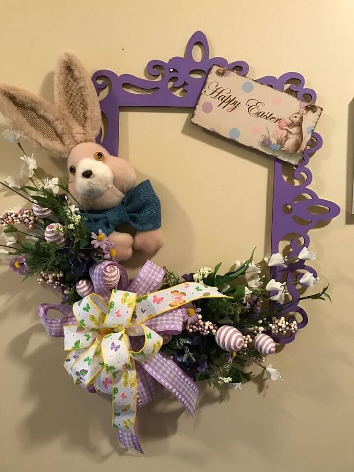 21 DIY Easter Wreath Ideas For Front Door | Munchkins Planet