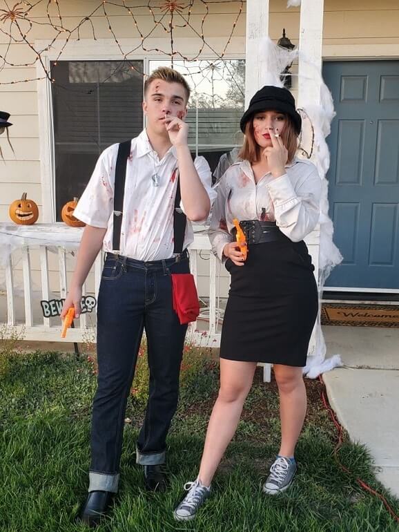 bonnie and clyde costumes homemade